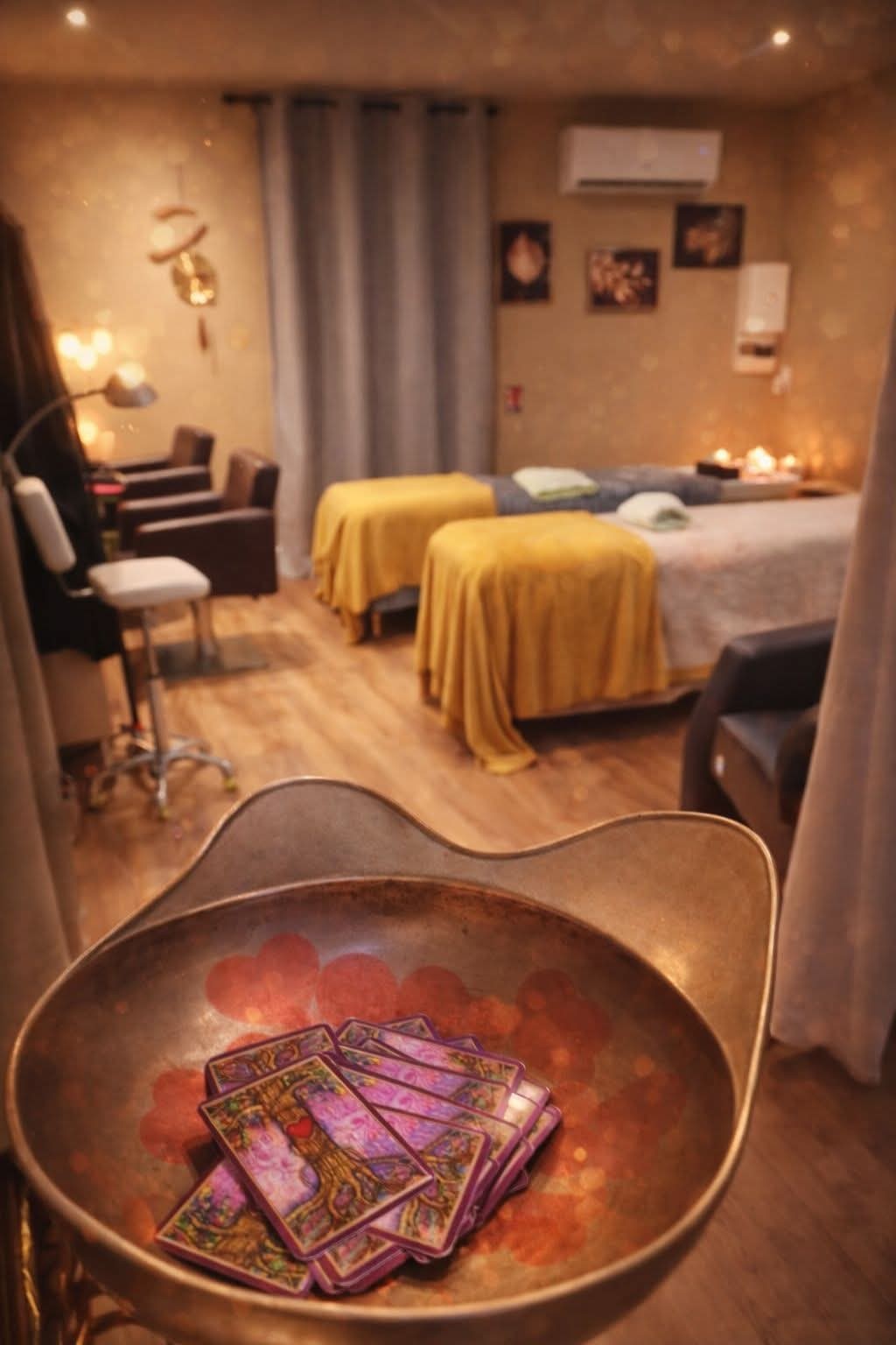 Cabine Head Spa duo au Privé de l’Étoile à Aigues-Vives, près de Vergèze et Codognan